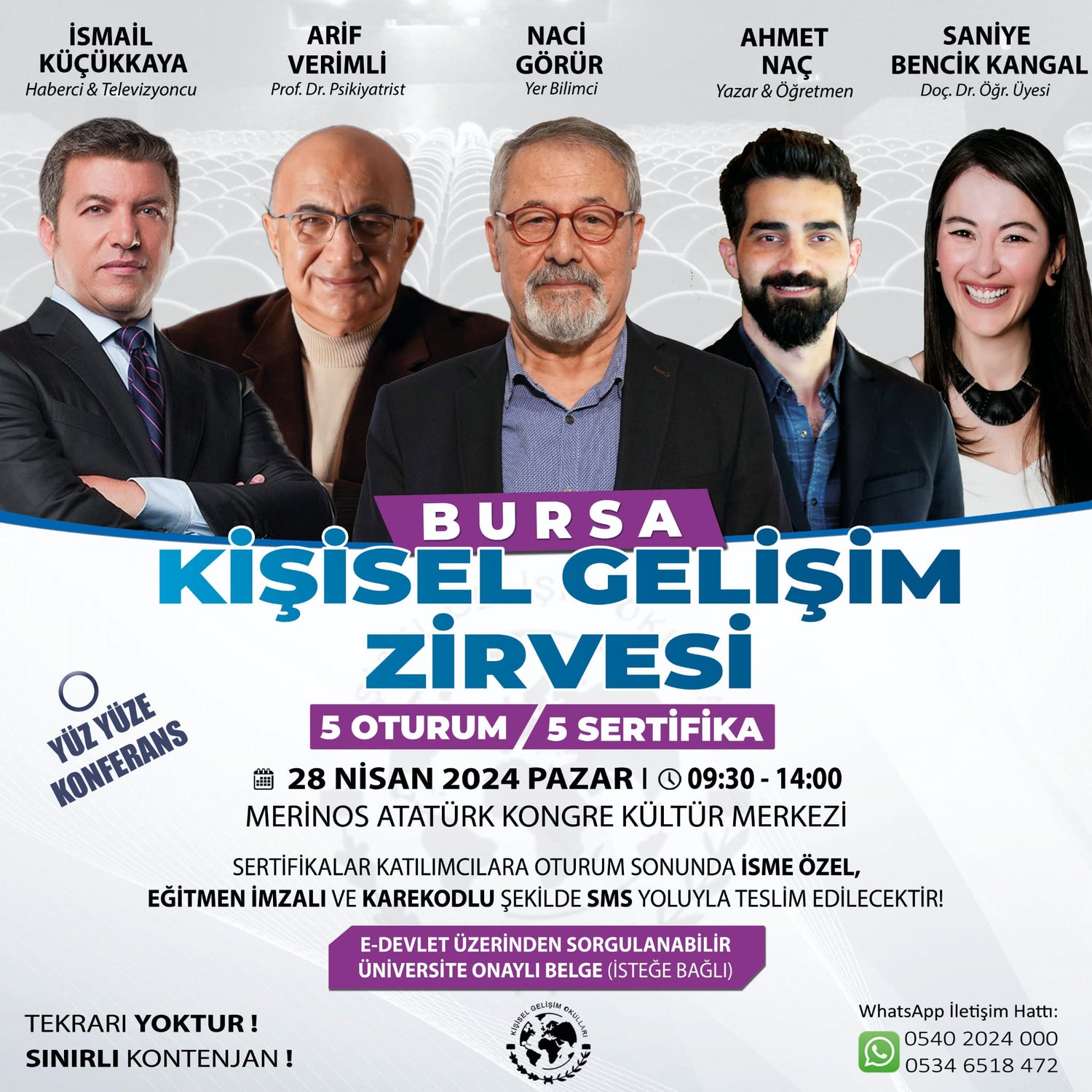 Bursa Kişisel Gelişim Zirvesi - 28 Nisan 2024