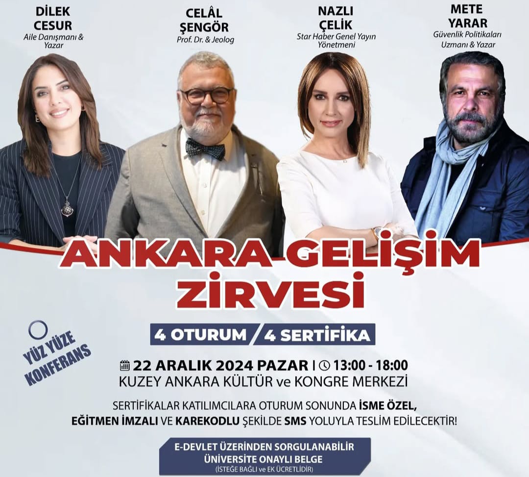 Ankara Gelişim Zirvesi - 22 Aralık 2024